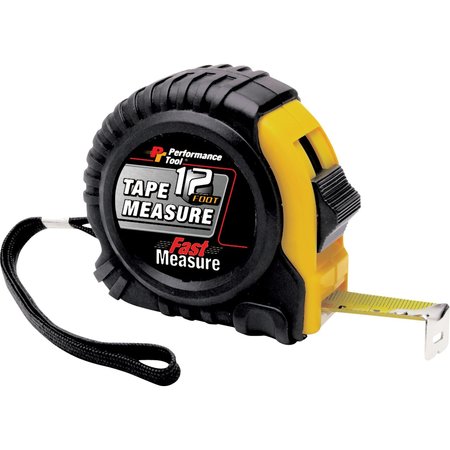 PERFORMANCE TOOL Performance Tool 12 ft. L X 5/8 in. W Tape Measure 20122